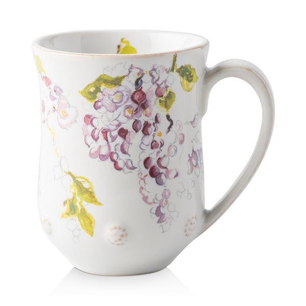 Berry & Thread Floral Sketch Mug Wisteria