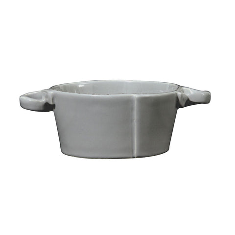 Lastra Small Handled Bowl Gray