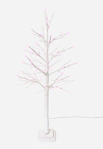 Easter Display Tree With Pink Lights- Small