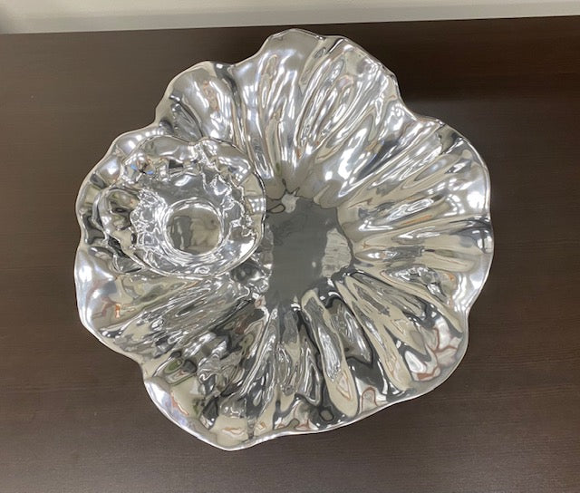 Vento Bloom Chip and Dip Silver