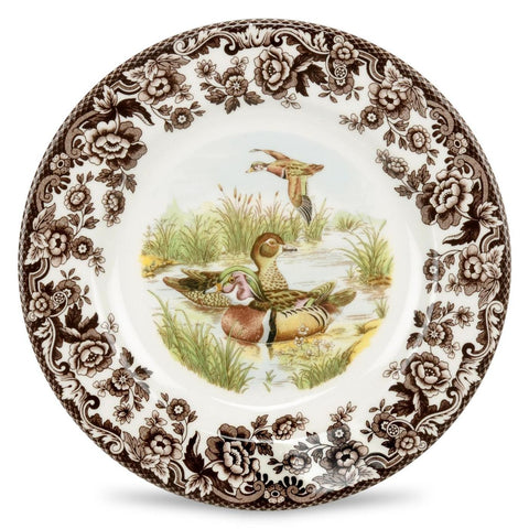 Woodland Dinner Plate -Wood Duck
