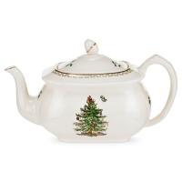 Christmas Tree Gold Collection Teapot