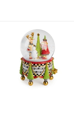 Patience Brewster Holiday Carolers Snow Globe