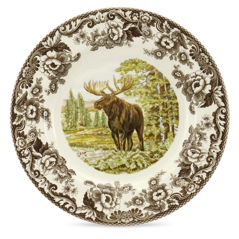 Woodland Dinner Plate Majestic Moose