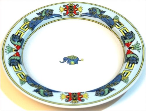 Bopla Original Deep Plate Lt Blue Hippo