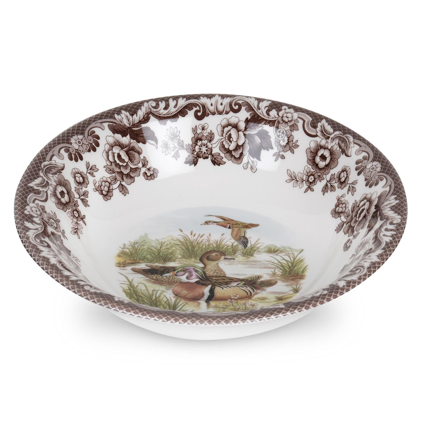 Woodland Wood Duck Cereal Bowl 8"