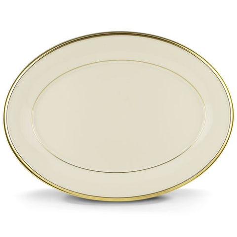 Eternal Ivory 16 inch Oval Platter