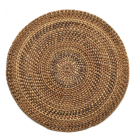 Shaded Rattan Placemat Natural