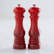 Petite Salt/Pepper Mill Set Cerise