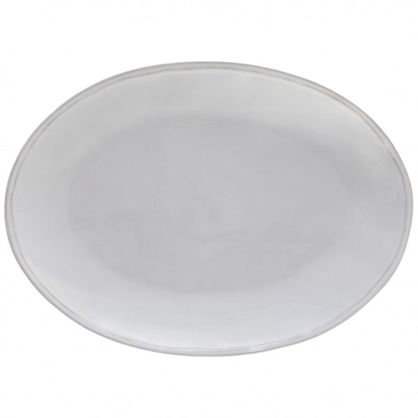 Oval Platter Fontana White