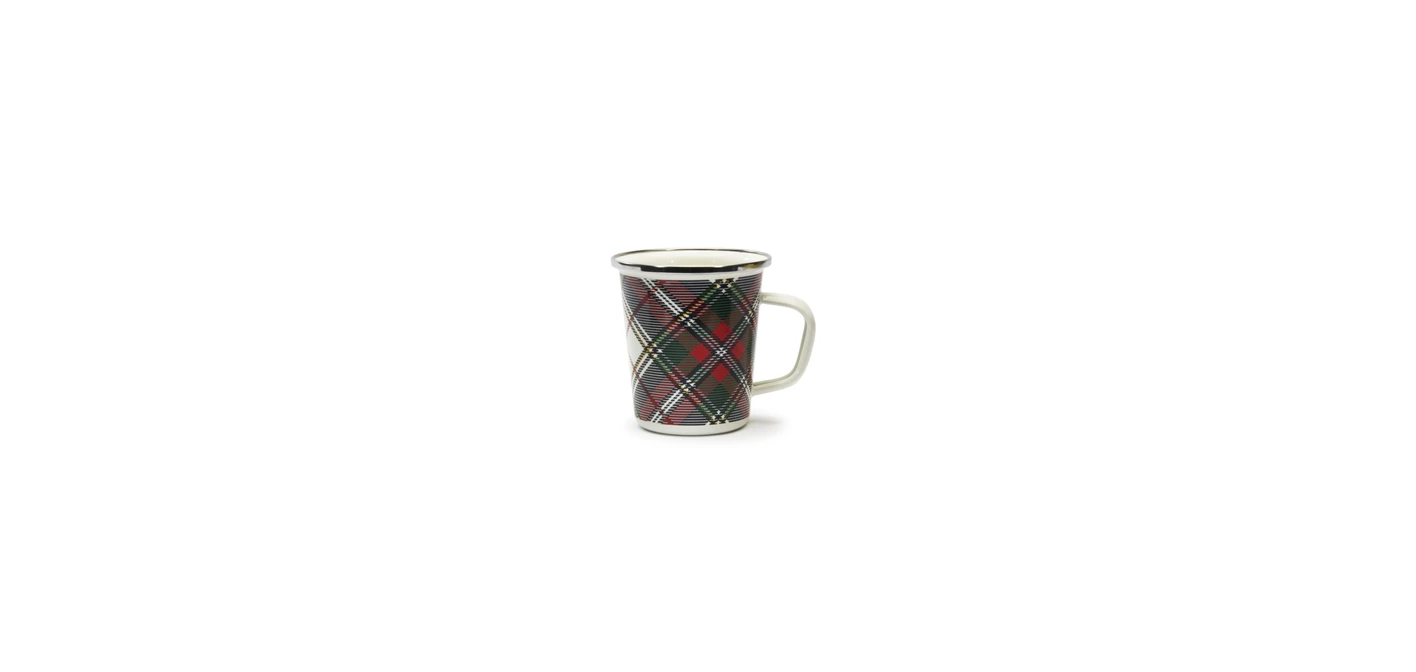 Highland Plaid Latte Mug