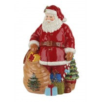 Christmas Tree Santa Cookie Jar
