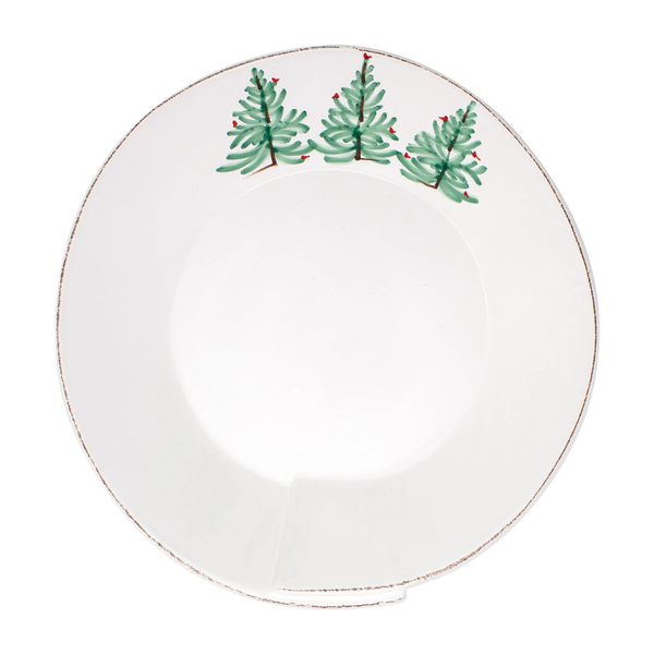 Lastra Holiday Shallow Serving Bowl Large