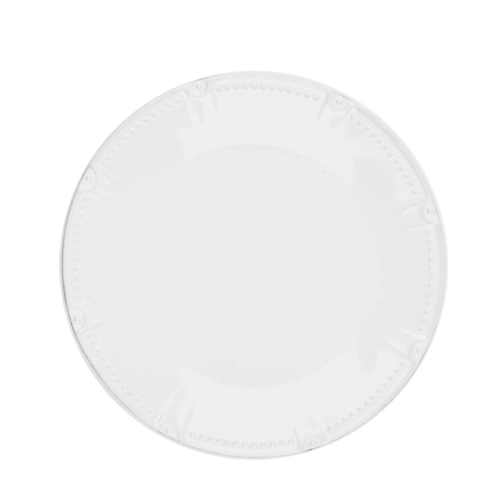Isabella Round Dinner Plate Pure White
