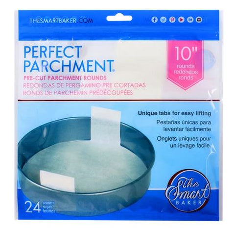 10 in Round Cake Parchment Sheets