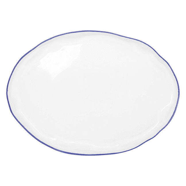 Aurora Edge Large Oval Platter