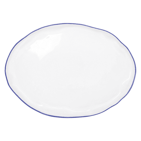 Aurora Edge Large Oval Platter