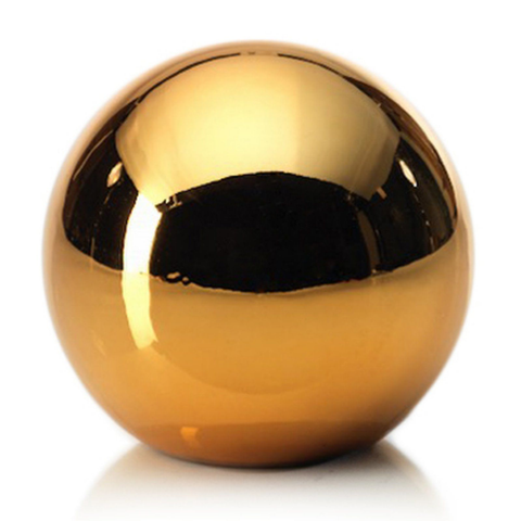 Gold Ceramic Fill Ball 4inch