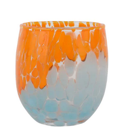 Nuvola Orange and Light Blue Double Old Fashioned