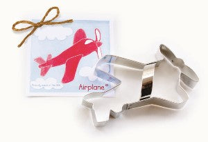 Airplane Cookie Cutter Carded