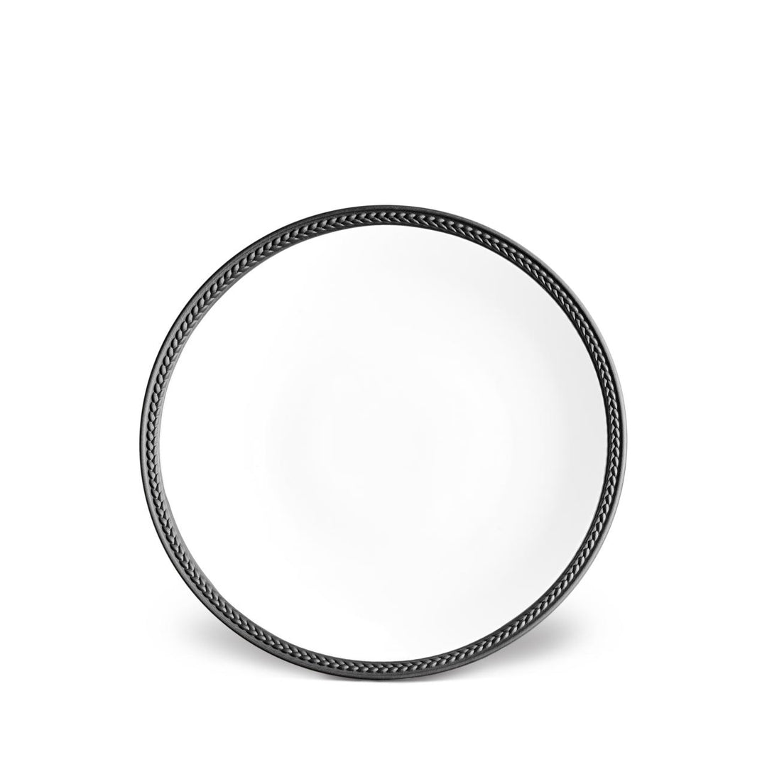 Soie Tressee Dessert Plate Black