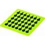 Lodge Square Trivet Lime Green with Black Skillet Pattern