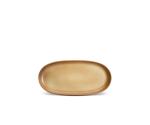 Terra Oval Platter Medium Brown