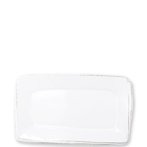 Lastra Melamine Rectangular Platter White