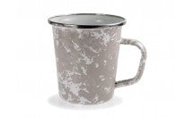 Latte Mug Taupe Swirl