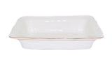 Cantaria Large Rectangular Baker Ivory