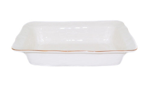 Cantaria Large Rectangular Baker Ivory