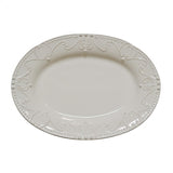 Isabella Oval Platter Small Ivory