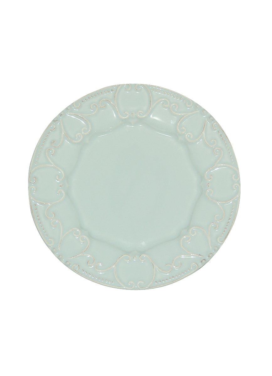 Isabella Salad Plate - Ice Blue