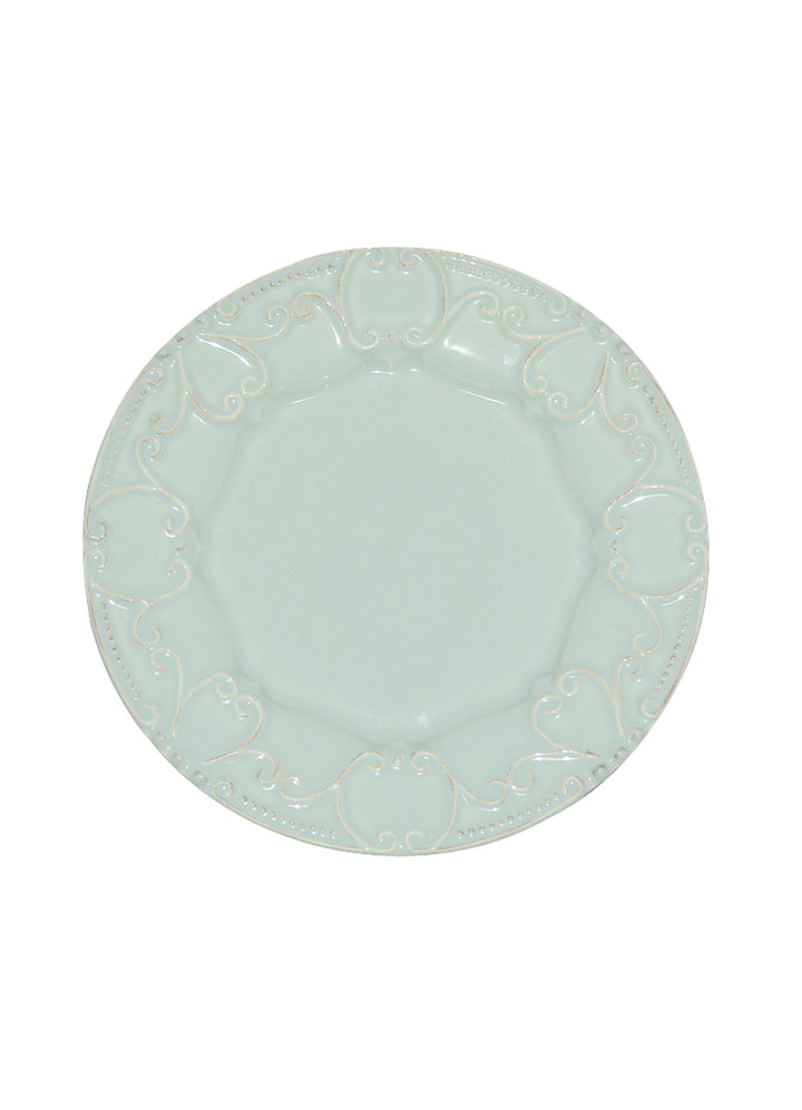 Isabella Salad Plate - Ice Blue