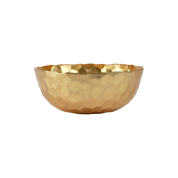 Rufolo Glass Gold Honeycomb Small Bowl