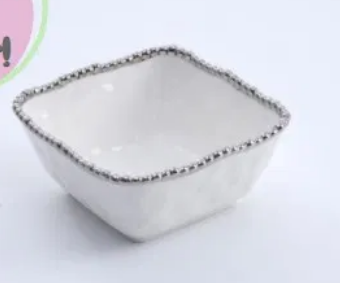 Set the Table Square Cereal/Soup Bowl