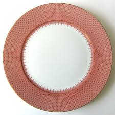 Red Lace Service Plate