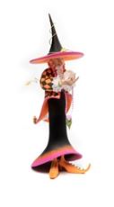 Patience Brewster Crystal Ball Witch Figure