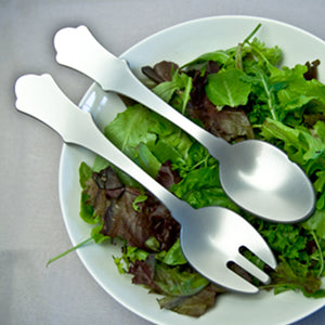 Salad Set 2pc Grey