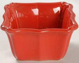 Square Individual Baker-Red