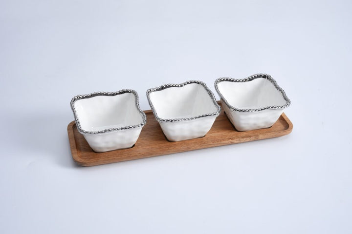 Salerno Entertaining Set 4 piece set