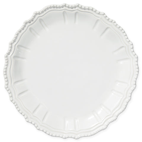 Incanto Stone White Baroque Round Platter