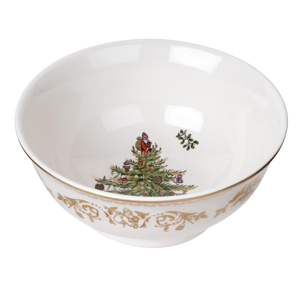 Christmas Tree Gold Collection Small Bowl