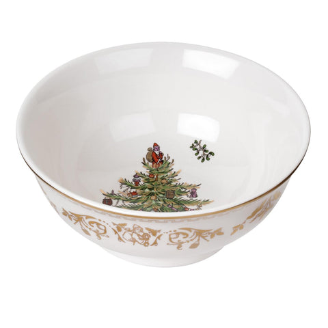 Christmas Tree Gold Collection Small Bowl