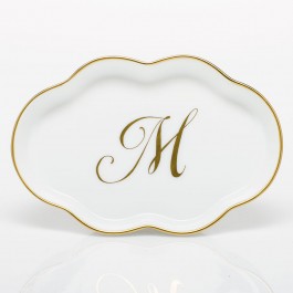 Coaster With Monogram "M"