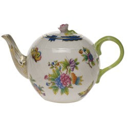 Queen Victoria Teapot With Rose