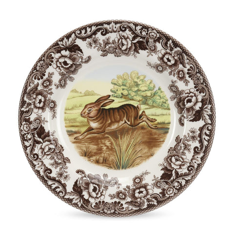 Woodland Dinner Plate -Rabbit