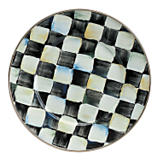 Courtly Check Enamel Salad/Dessert