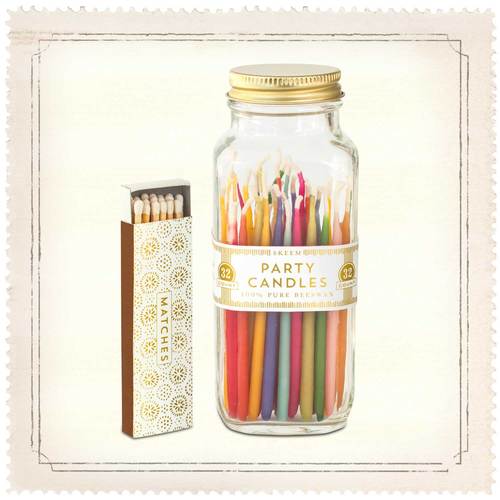 Party Candle Bottle - Multi