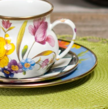 Flower Market Mug - White